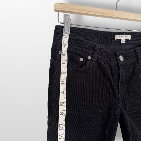Helmet Lang Mini Corduroy Black Pant - Picture 8 of 9